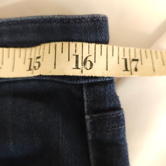 Adriano Goldschmied Womens 30R 33x30 The Stevie Slim Straight Denim Jeans USA - Picture 6 of 8